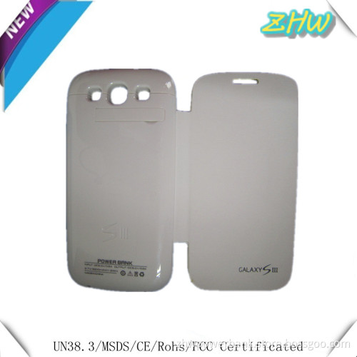 White Mobile Power 3200mAh Backup Battery for Samsung I9300 S3